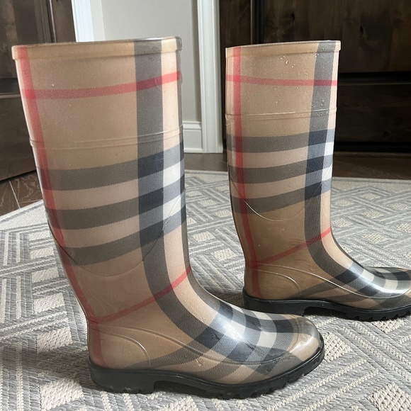 Burberry Shoes Burberry Rain Boots Poshmark